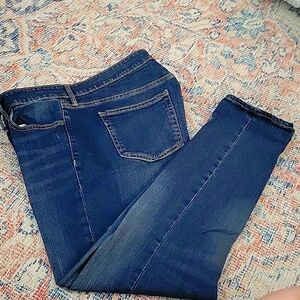 Straight leg jeans